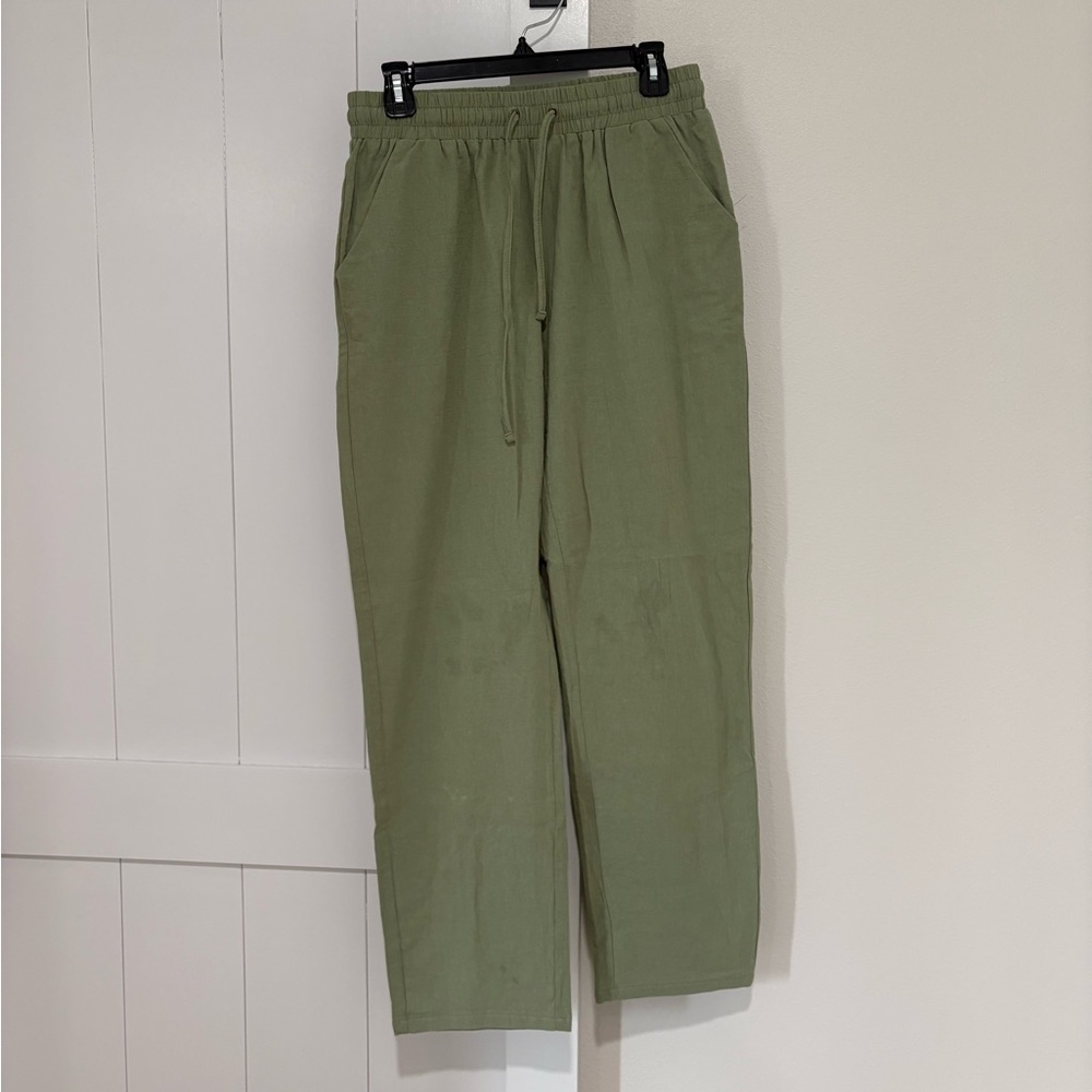 Green pants
